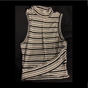 Striped crop top